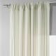 preview thumbnail 6 of 8, Exclusive Fabrics Aruba Striped Linen Sheer Curtain (1 Panel)