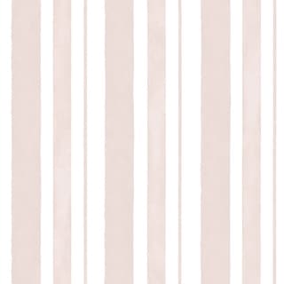 Shabby Chic by Rachel Ashwell Watercolour Stripe Pink Wallpaper