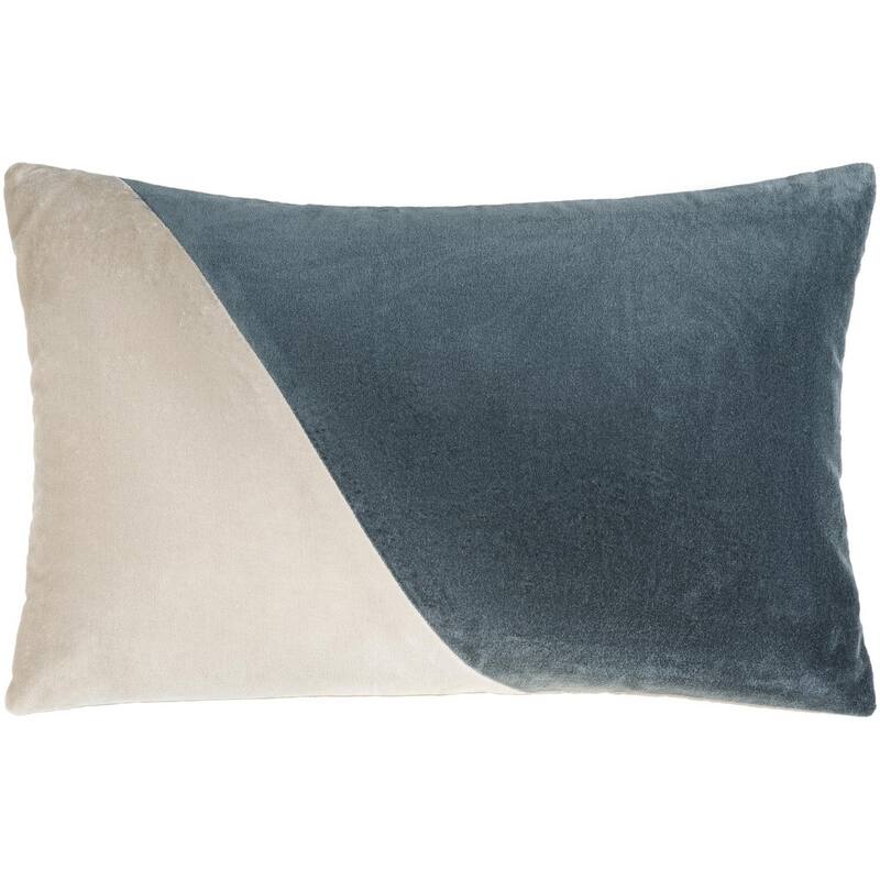 Artistic Weavers Deveron Cotton Velvet Wave Throw Pillow