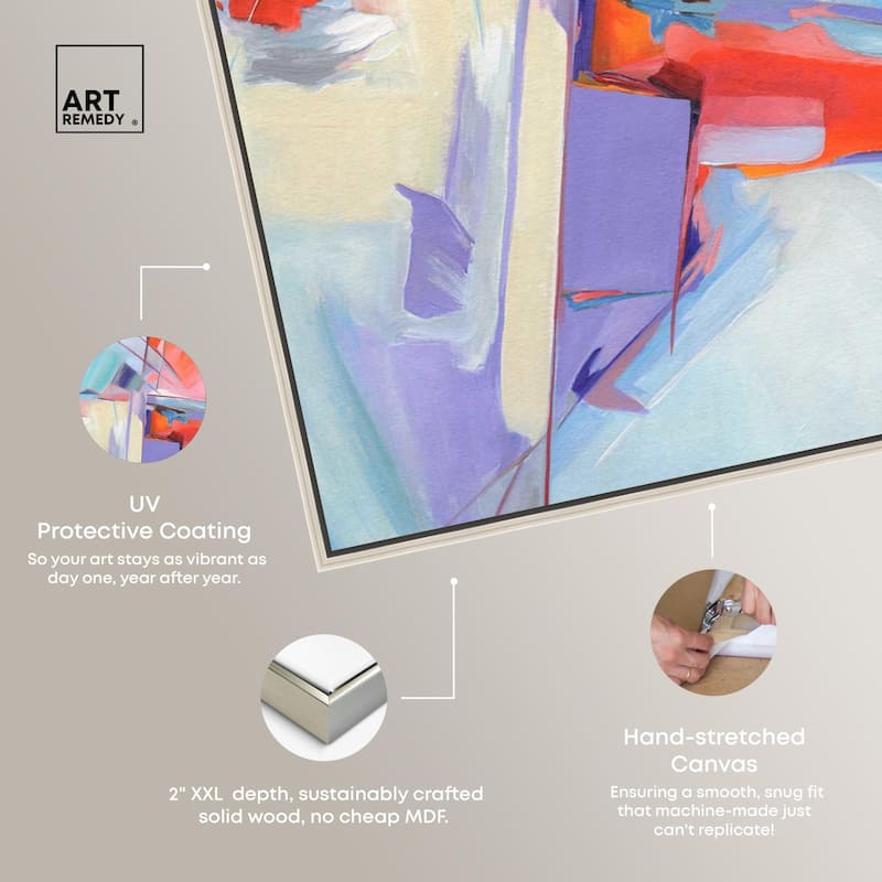 Give Joy II Canvas by Art Remedy