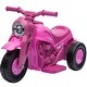 preview thumbnail 19 of 26, Toddler Ride-On Motorcycle with Bubble Feature, Music, Headlight & Stable 3-Wheel Design