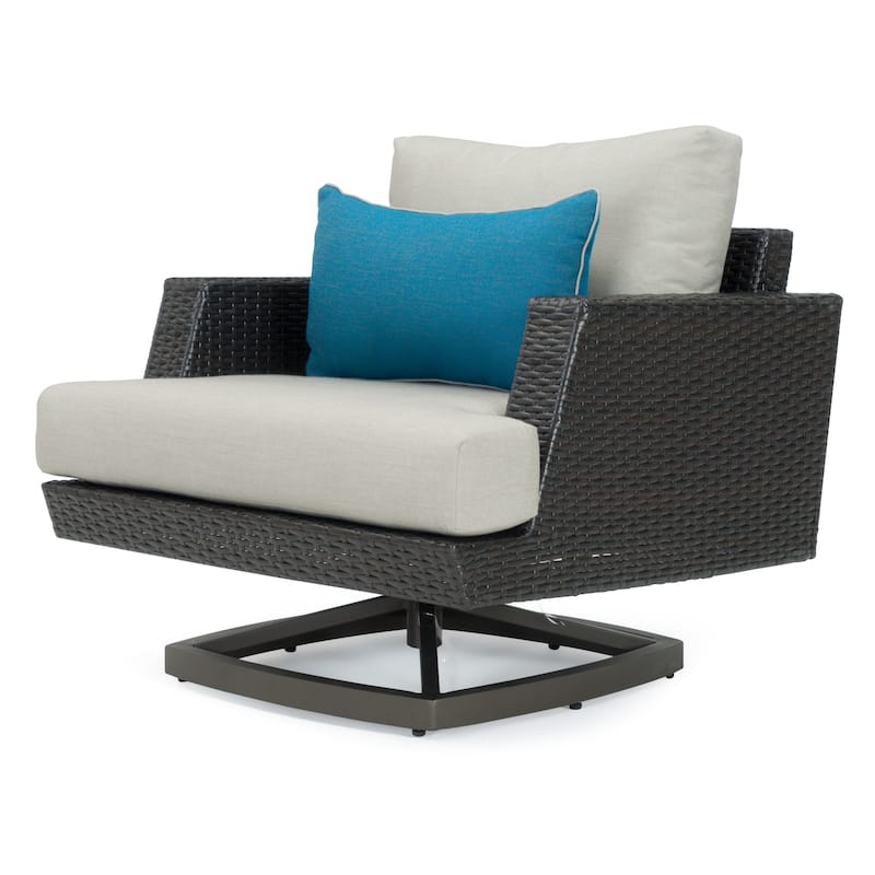 Portofino Casual 15 Piece Sunbrella Outdoor Patio Motion Estate Set