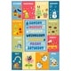 preview thumbnail 13 of 17, SAFAVIEH Kids Playhouse Machine Washable Slip Resistant Sheetal Rug 4'4" x 6' - Blue/Green - Rectangle