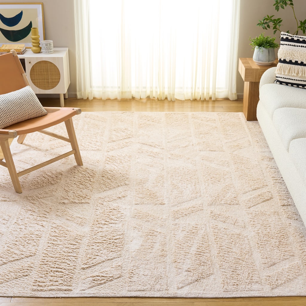 SAFAVIEH Handmade Easy Lutske Care Machine Washable Rug