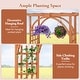 preview thumbnail 9 of 8, Costway Premium Outdoor Wooden Fir Arbor Arch Pergola Trellis Wood