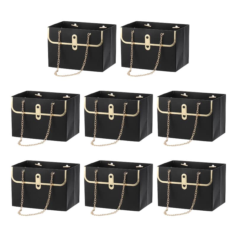 6x4x4Inch Flower Paper Gift Bag 8PCS Box Storage Florist Supplies Wrap