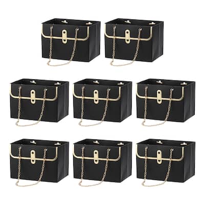 6x4x4Inch Flower Paper Gift Bag 8PCS Box Storage Florist Supplies Wrap