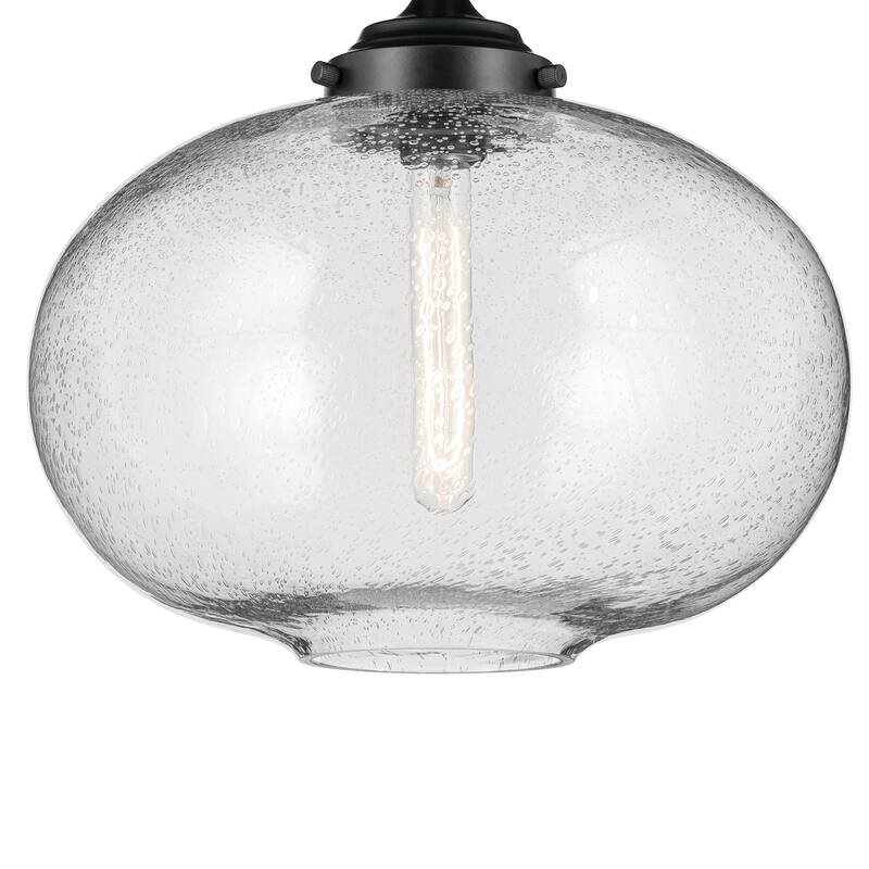 Kichler Lighting Avery 14.5 in. 1-Light Semi-Flush Mount Light