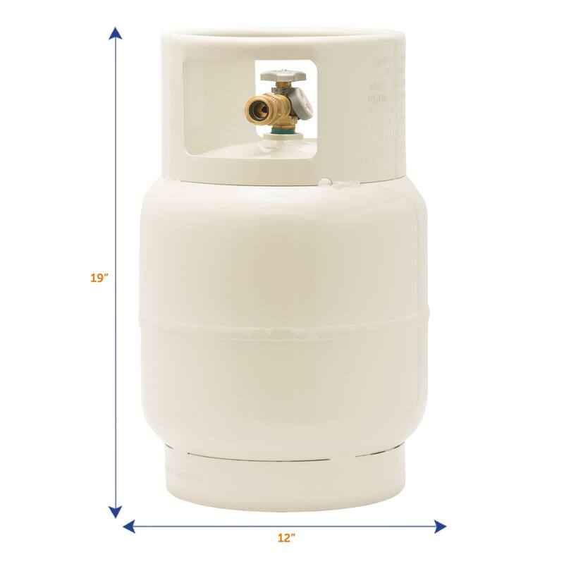 Flame King 20LB Buffer Propane Tank with Vapor Valve & Level Gauge