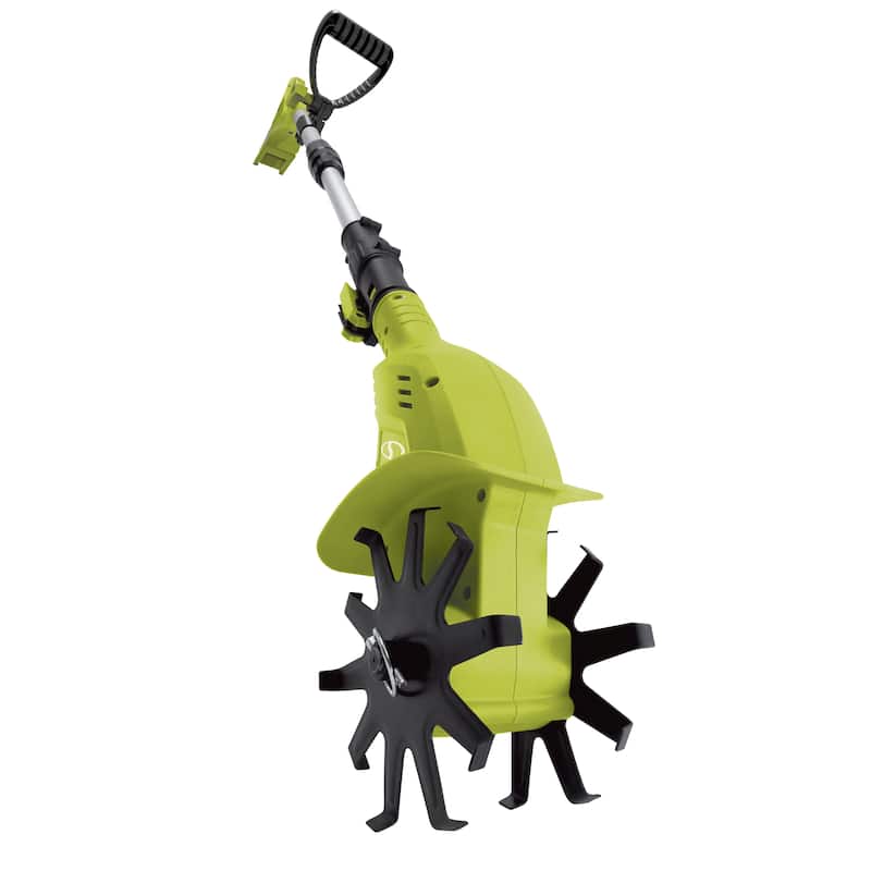 Sun Joe 24V iON Cordless Garden Tiller Cultivator,Tool Only - 28.3”
