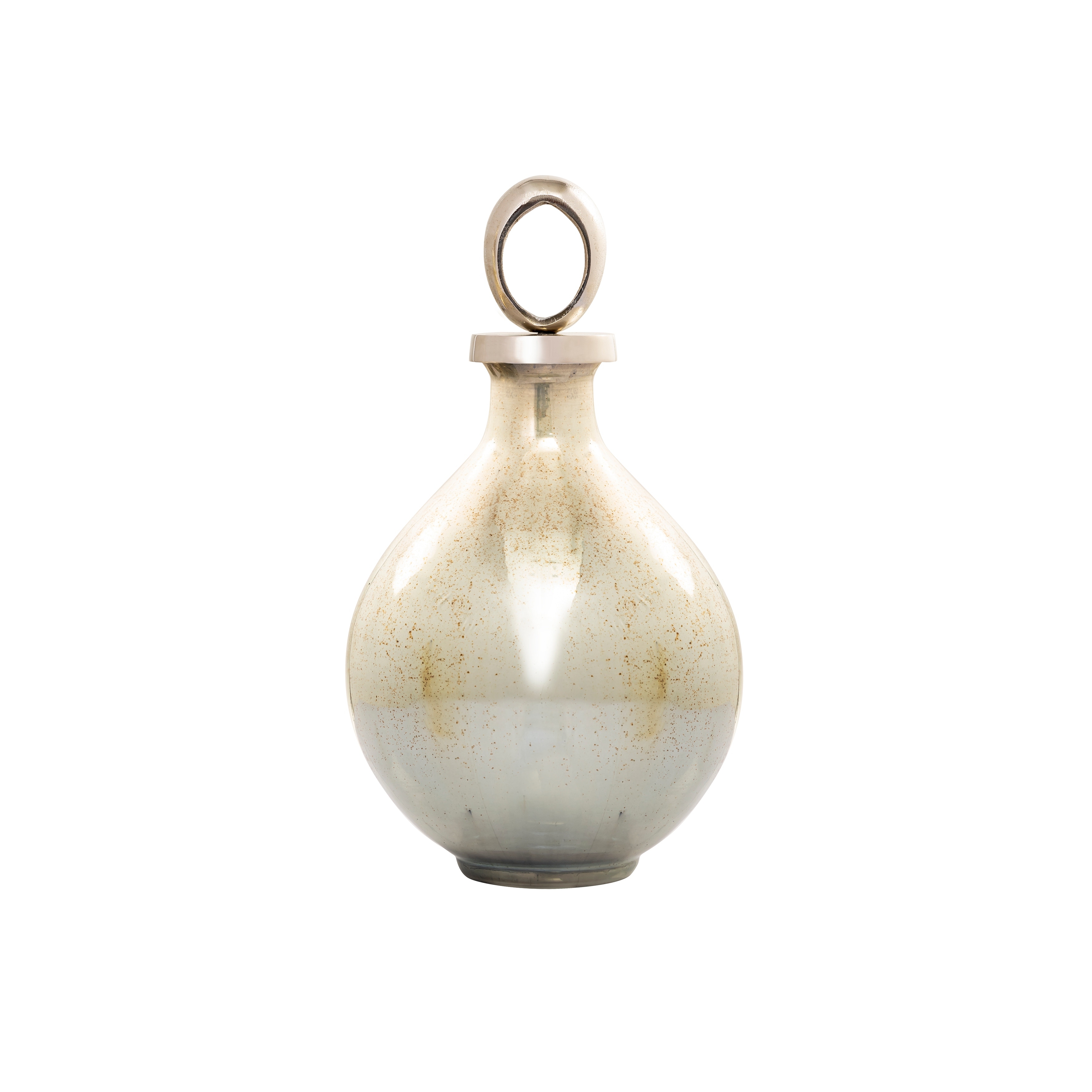 Atlas Opal Ring Ombre Mercury Glass Vase