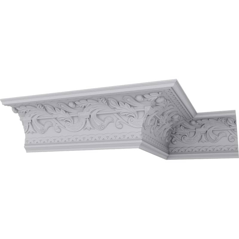 Kinsley Crown Moulding - 11 1/8"H x 11 1/8"P x 15 3/4"F x 94 1/2"L