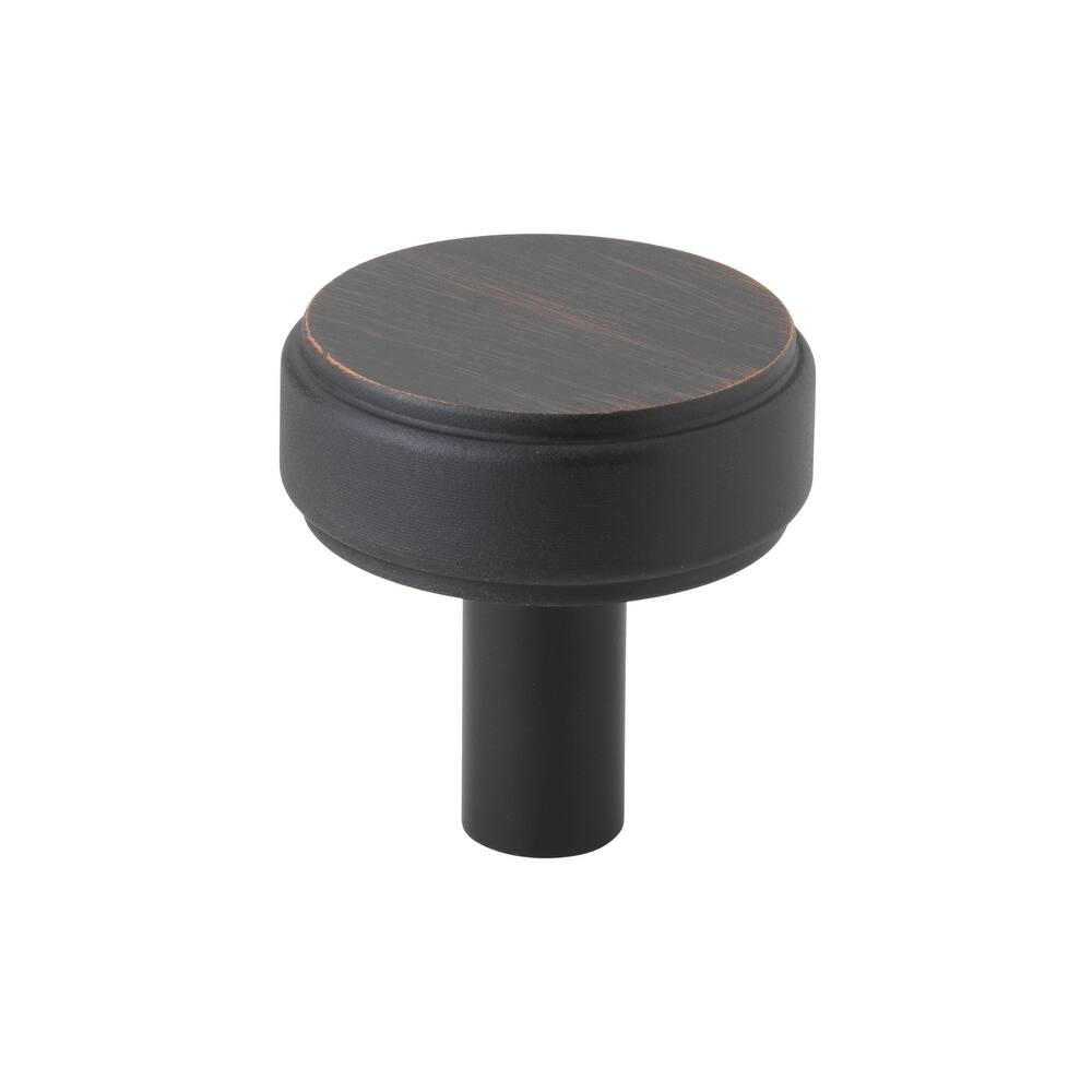 GlideRite 1-1/2" Diameter Solid Smooth Round Cabinet Knob for Kitchen and Bath - 5827