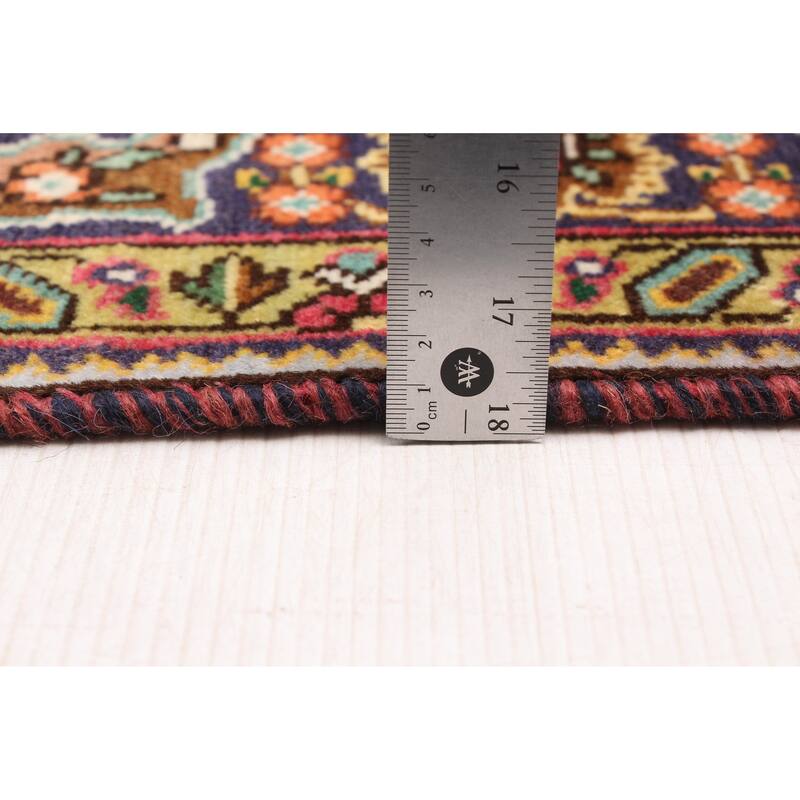 ECARPETGALLERY Hand-knotted Kayseri Red Wool Rug - 6'4 x 9'2