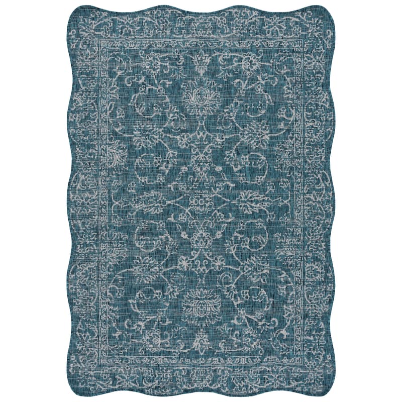 SAFAVIEH Courtyard Hasina Indoor /Outdoor Waterproof Patio Backyard Rug