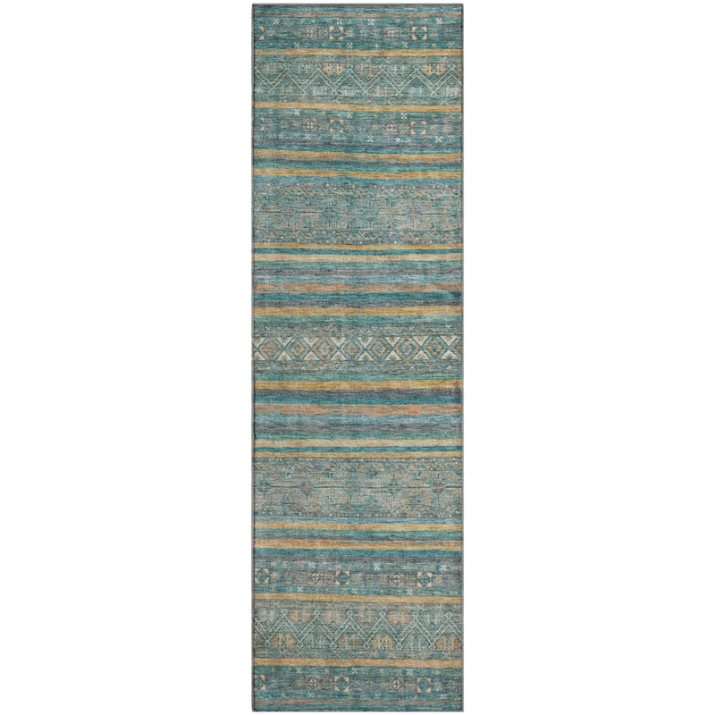 Premium Washable Super Soft Boho Stripes Mayfield Rug