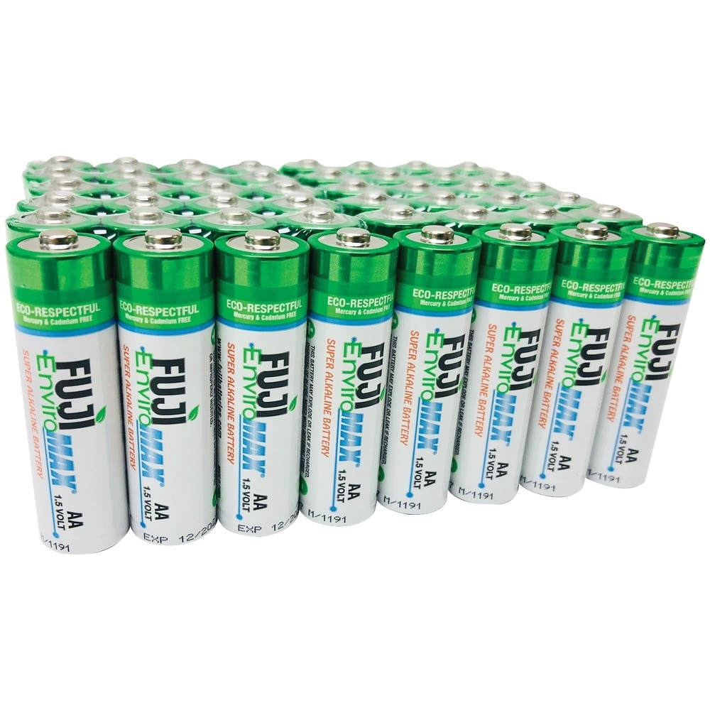 Fuji Batteries 4300SP48 EnviroMax AA Digital Alkaline Batteries (48 pk)