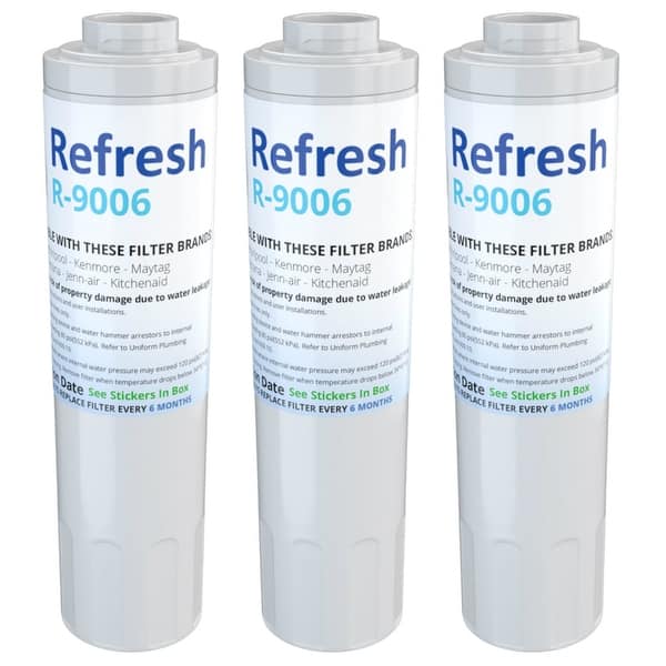 EDR4RXD1 #4 EveryDrop (3 Pack) Whirlpool / Maytag Refrigerator Ice & Water  Filter