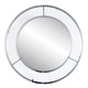 preview thumbnail 7 of 12, SEI Furniture Rainier Round Metal and Glass Coffee Coffee Table