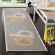 preview thumbnail 2 of 6, Martha Stewart by SAFAVIEH ABC Letters Wool Rug 2'3" x  8' - Runner
