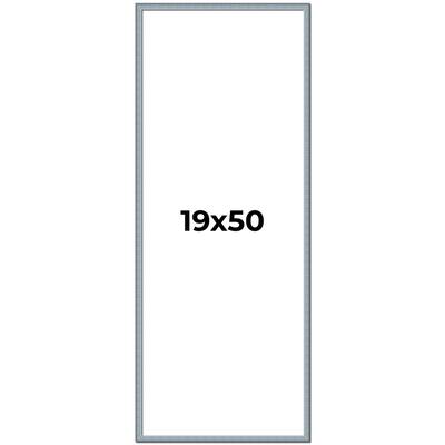 19x50 Frame Rustic Sky Blue Solid Wood Picture Frame | 0.75 Inch