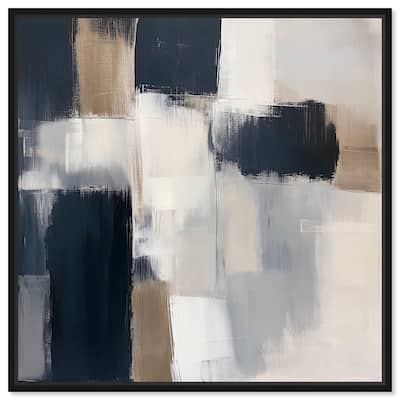 Blue Undertone II Canvas by Art Remedy