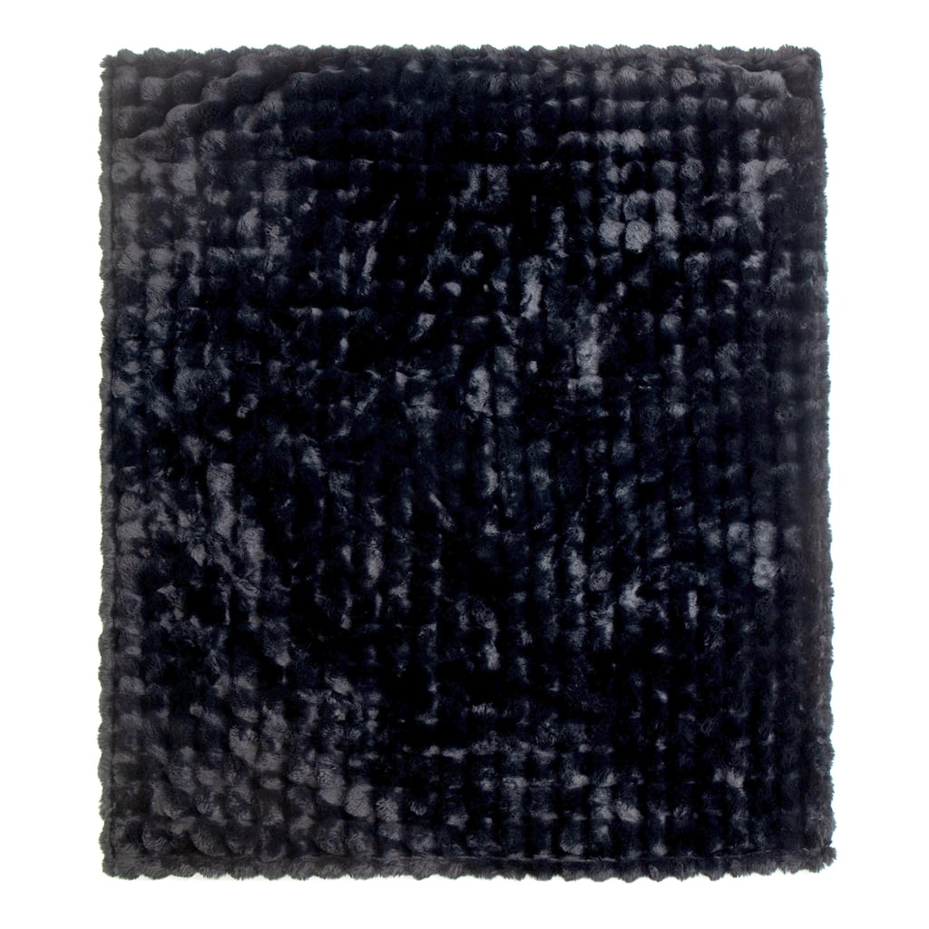Generic Black Cascade Ultra Fine Faux Fur