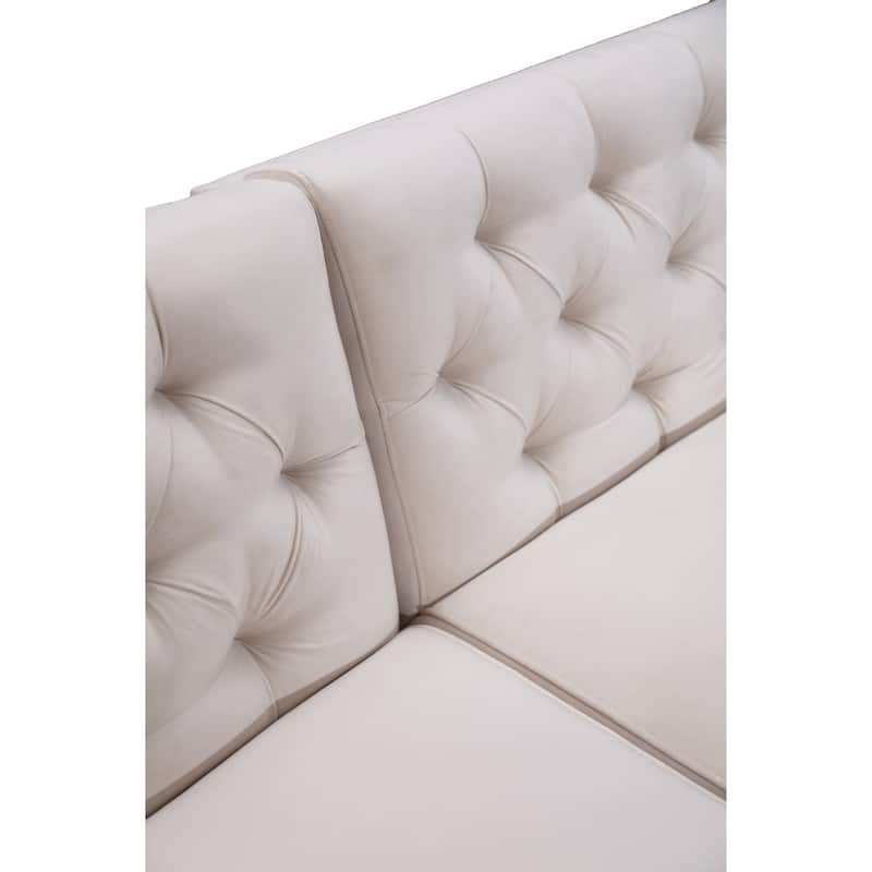 87.8'' Convertible Velvet Sofa Bed Sleeper Futon