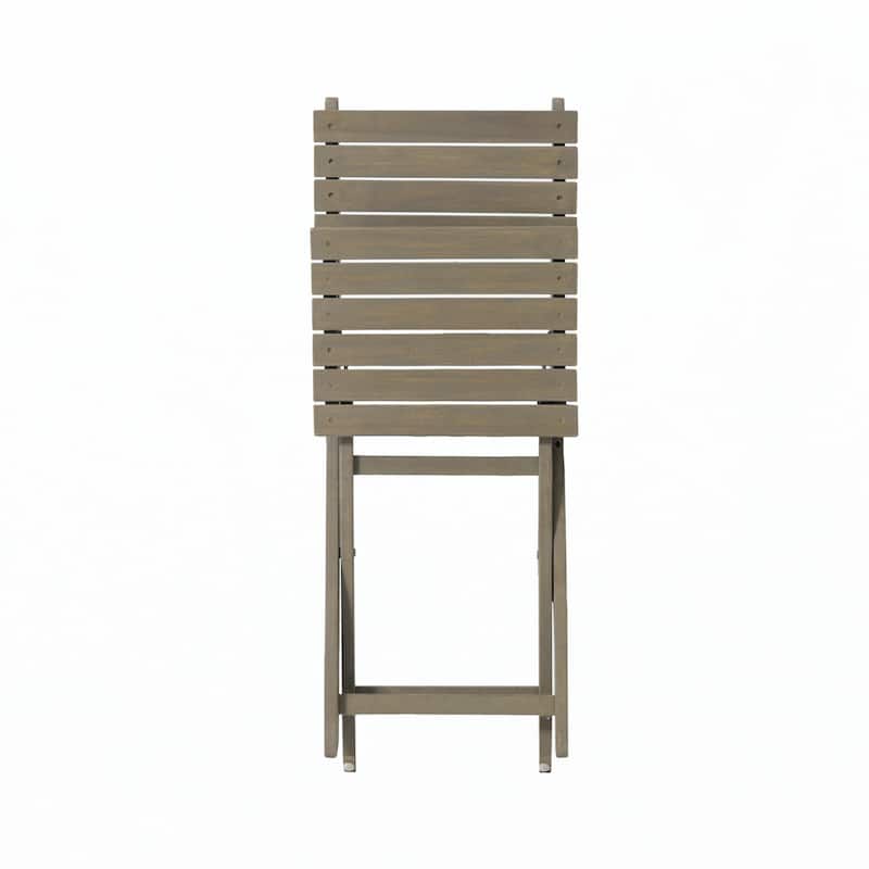 Outdoor FOLDABLE DINING SET, GREY