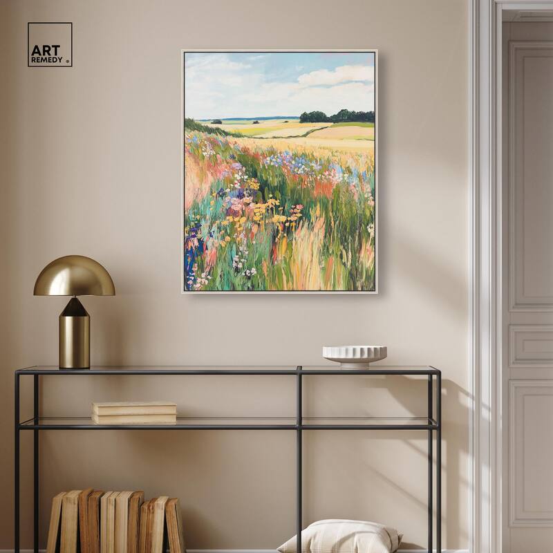 Open Field I Canvas by Art Remedy