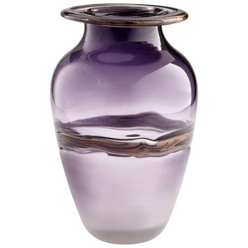Cyan Design Large Earth and Sky Vase Earth And Sky 14.5 Inch Tall Glass Vase