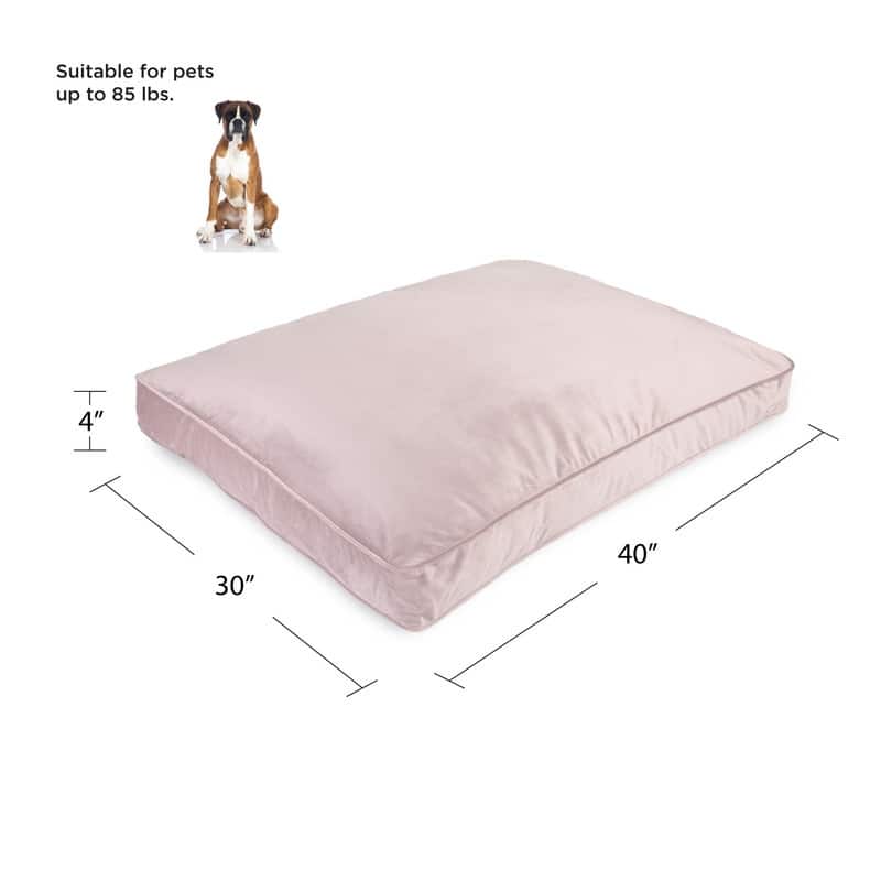 Sherry Kline Double Sided Velvet Dog Bed, Small, Medium, & Large Pets