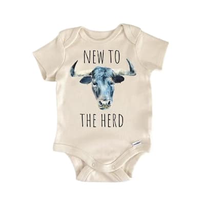 Cow Bull Farm Herd - Baby Boy Girl Clothes Infant