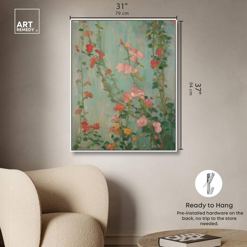 String of Colors II Canvas by Art Remedy