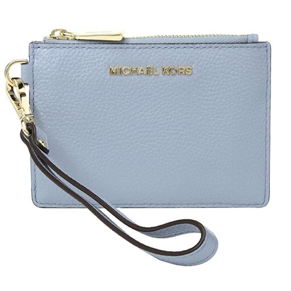 michael kors pebbled leather coin purse