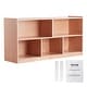 preview thumbnail 1 of 12, VEVOR Cubby Mobile Tray Storage Cabinet,for Home, Daycare and Preschool, Natural 131×42×16inch