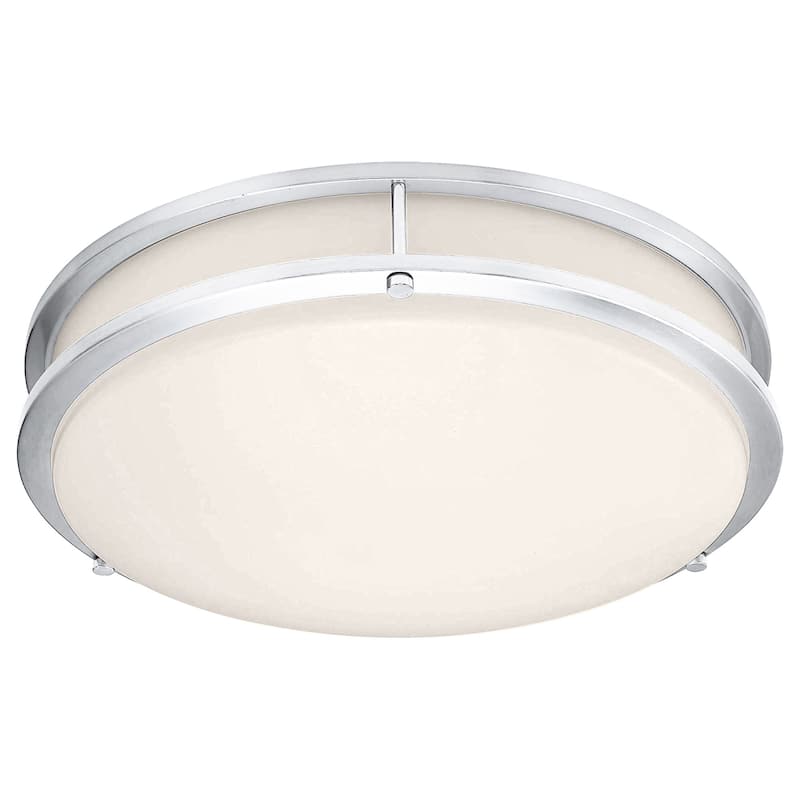 Access Lighting 20501LEDD/ACR Solero II 14" Wide LED Flush Mount Drum