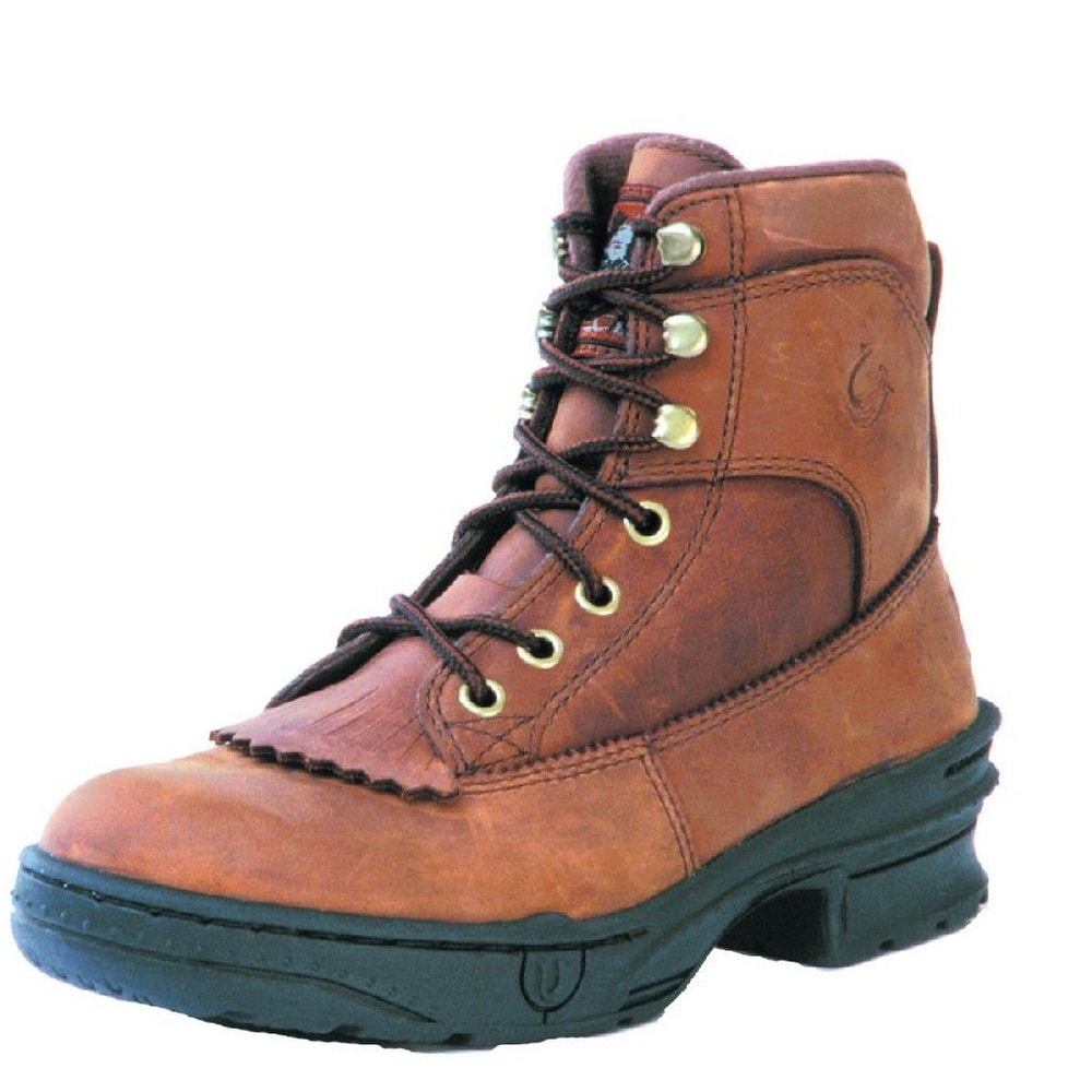 mens lace up roper boots