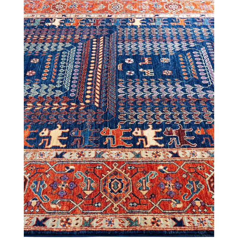 Serapi, One-of-a-Kind Hand-Knotted Area Rug - 5' 10" x 8' 10"