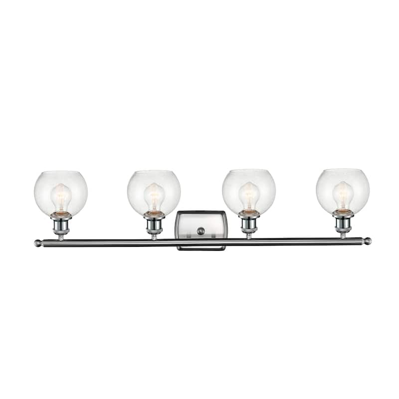 Innovations Lighting Athens - 4 Light 36" Bath Vanity Light - 6" Shade