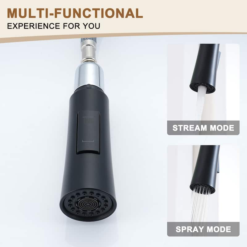 Kitchen Faucet Single-Handle Pull-Out Sprayer Kitchen Sink Faucet