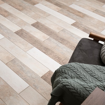 Merola Tile Cava Verdejo 6" x 31-1/2" Porcelain Floor and Wall Tile
