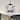 Antique Black 6-Light Wrought Iron Chandelier with Crystals Hanging