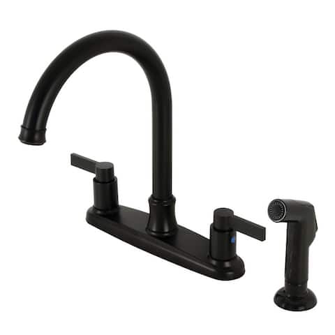 NuvoFusion 8 in. Centerset Kitchen Faucet with Sprayer