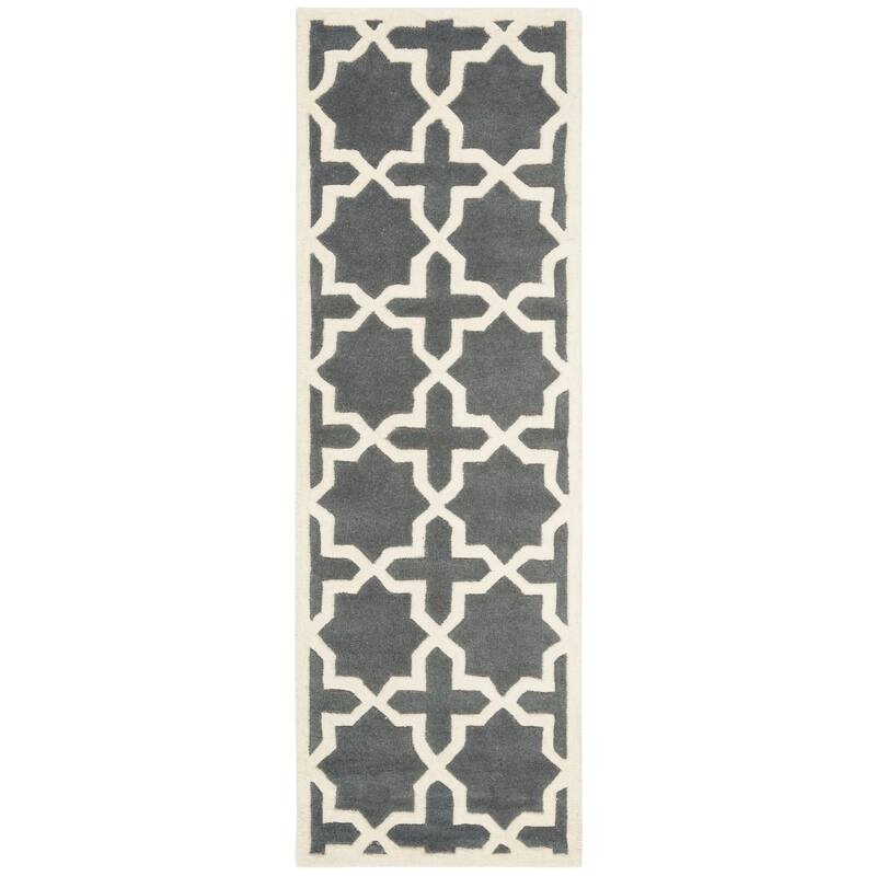SAFAVIEH Handmade Chatham Begie Modern Moroccan Wool Rug