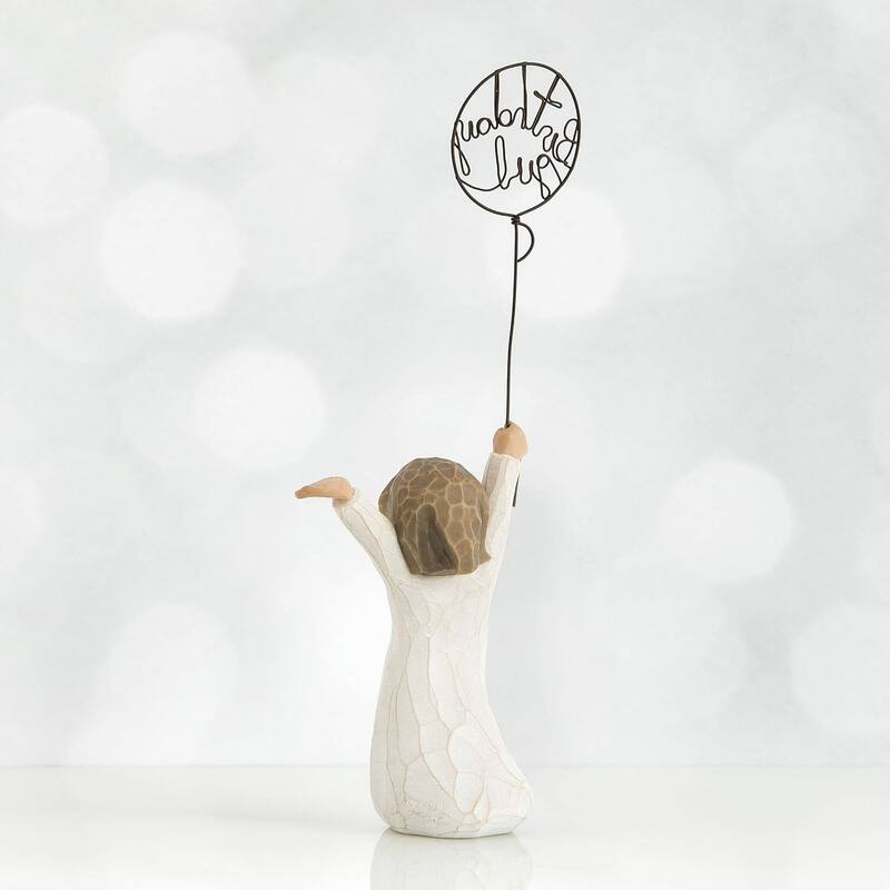 Willow Tree Birthday Girl, Celebrate Your Day, 5.5" Sculpted Hand-Painted Figure