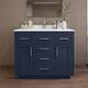 Option Dark Blue / Giotto Quartz Top / Brushed Nickel