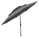 preview thumbnail 27 of 68, Costway 10 ft 3-tier Vented Patio Umbrella Large Market Table Umbrella