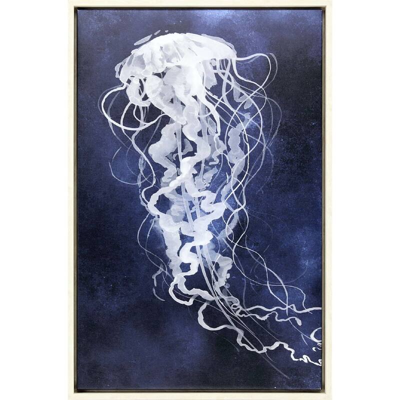 Under Sway I - Giclee on Canvas - 40 X 26 X 3 - Plastic - White