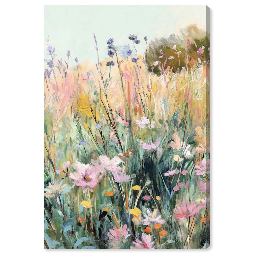 Floral Impressionism II Canvas by Art Remedy, Gallery Wrapped